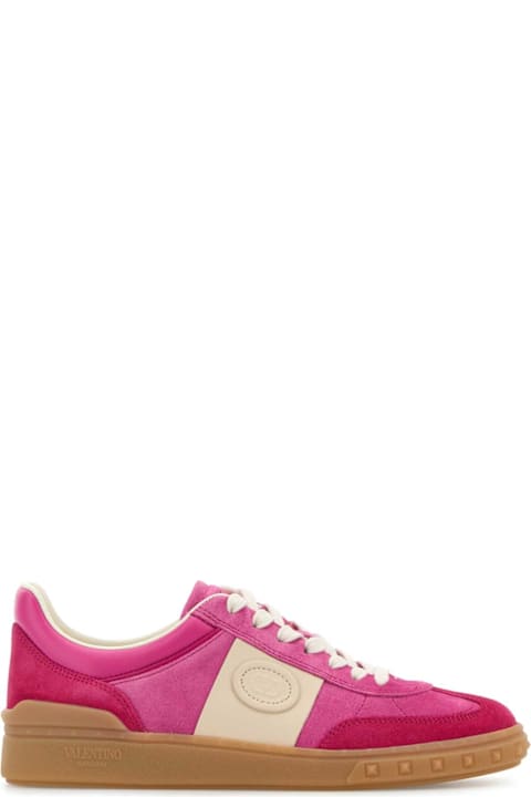 Shoes for Women Valentino Garavani Multicolor Suede Upvillage Sneakers