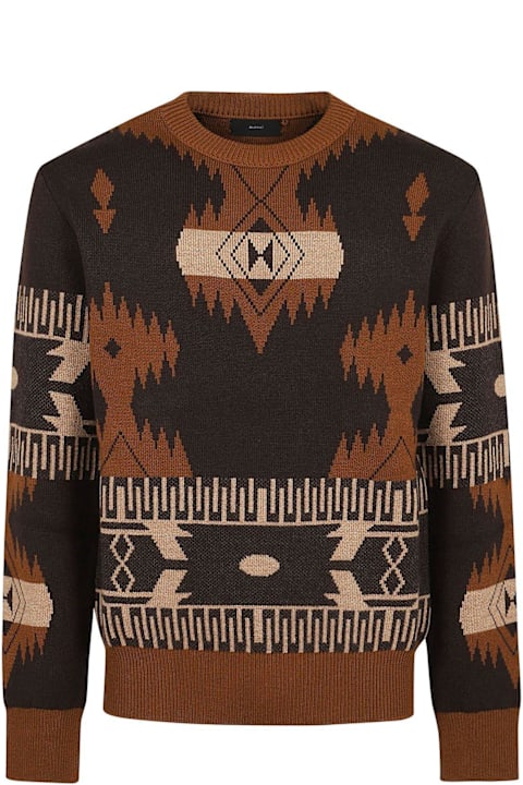 Alanui for Men Alanui Icon Jacquard Crewneck Jumper