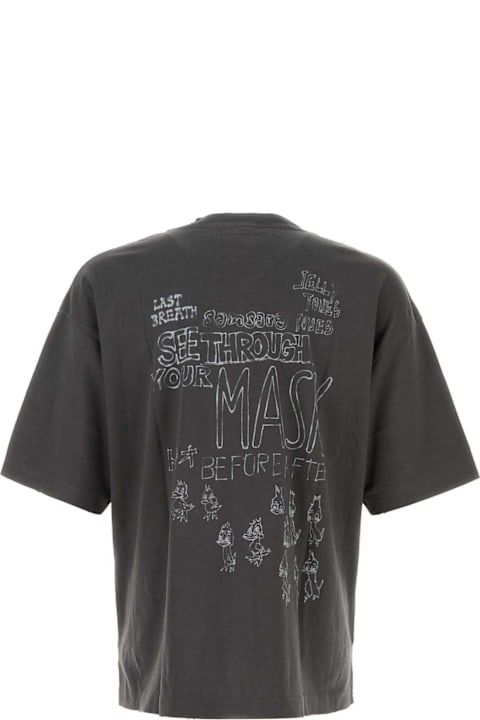 Mihara Yasuhiro for Men Mihara Yasuhiro Black Cotton Oversize T-shirt