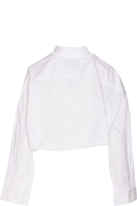 Topwear for Women R13 Crossover Bubble Shirt