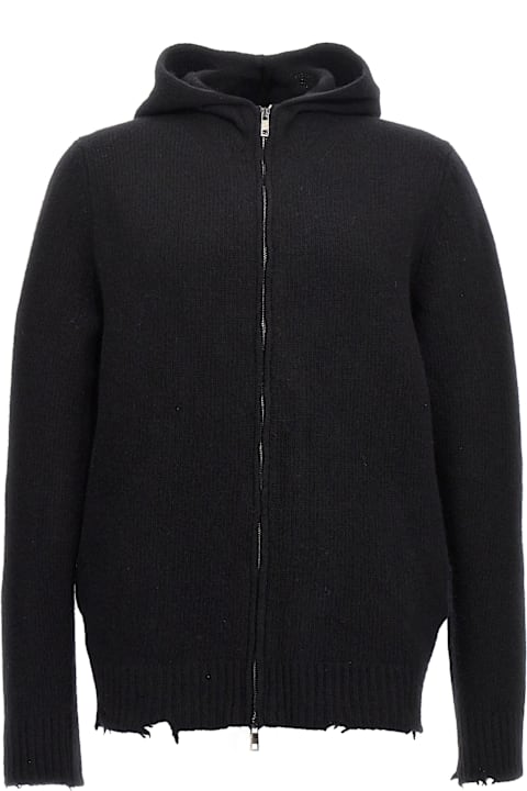 Giorgio Brato Clothing for Men Giorgio Brato Destroyed Hooded Cardigan