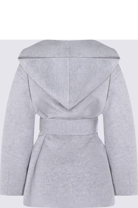 Homeware Fabiana Filippi Grey Wool Coat
