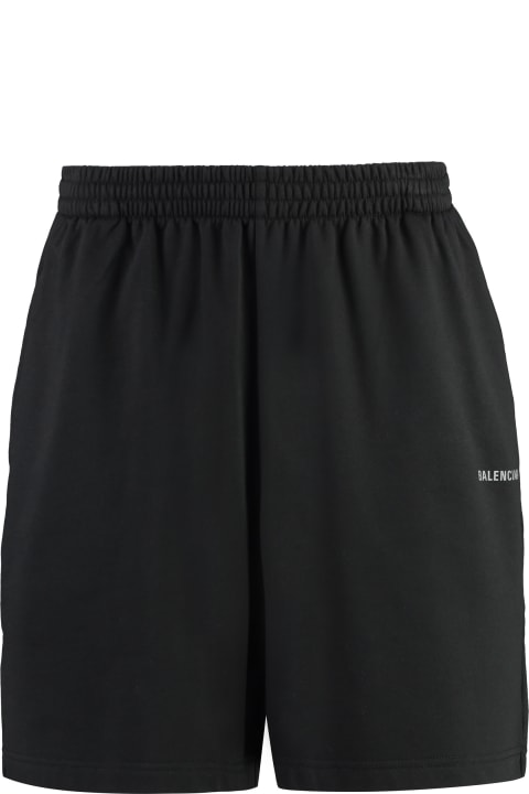Pants for Men Balenciaga Cotton Bermuda Shorts