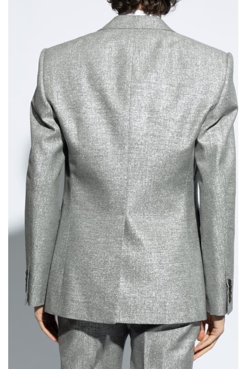 Alexander McQueen Coats & Jackets for Men Alexander McQueen Shimmering Blazer