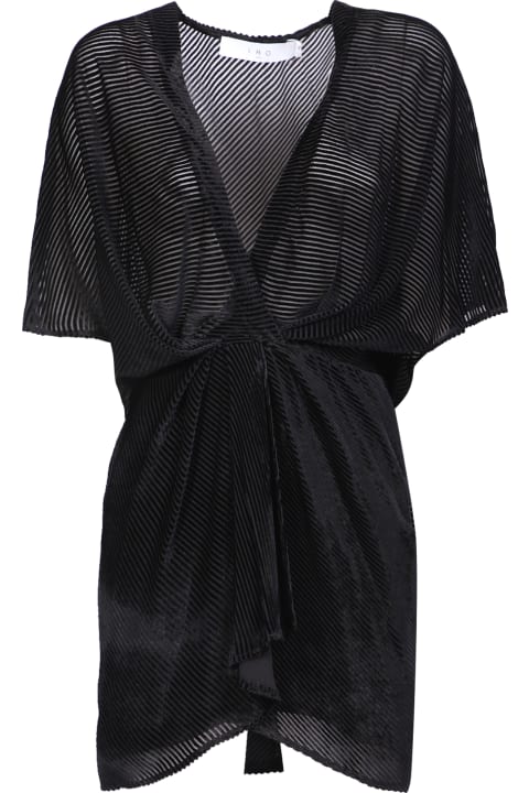 Fashion for Women IRO Iro Black V-neck Mini Dress