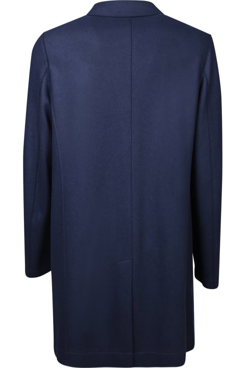 Boxy Cashmere Blue Coat