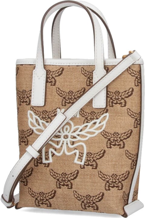 MCM for Women MCM Logo Tote Bag