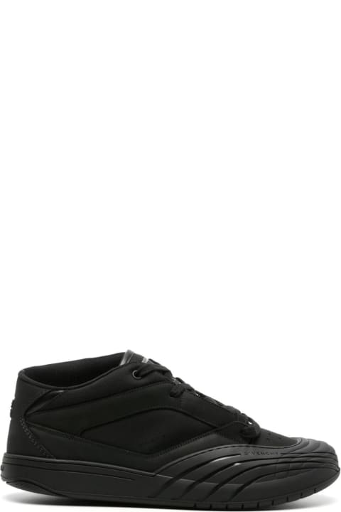 Fashion for Men Givenchy Black Skate Sneakers In Nubuck And Synthetic Fibre