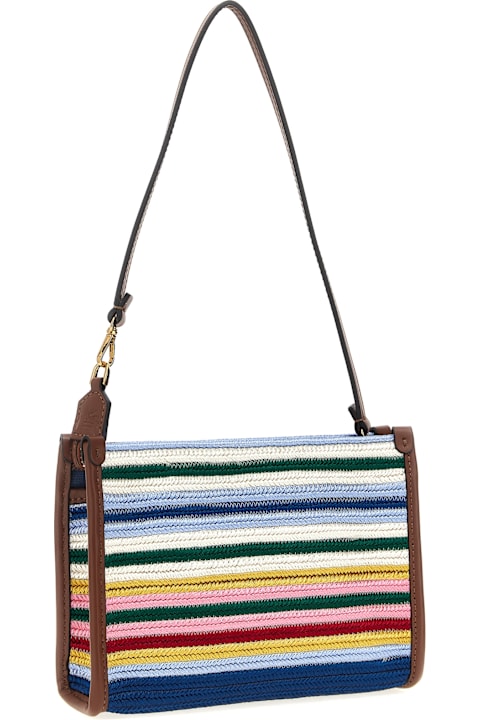 Etro for Women Etro Striped Viscose Pouch