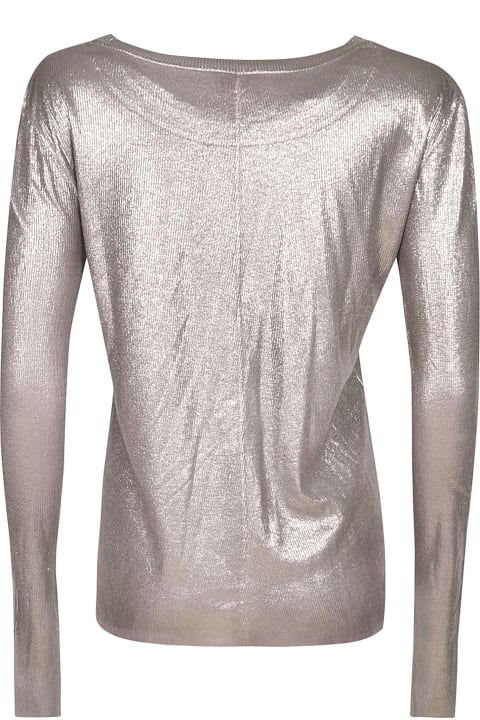 Avant Toi Sweaters for Women Avant Toi All-over Glitter Embellished Sweater
