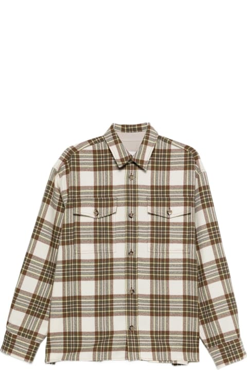 Homeware Ami Alexandre Mattiussi Wool Checked Overshirt