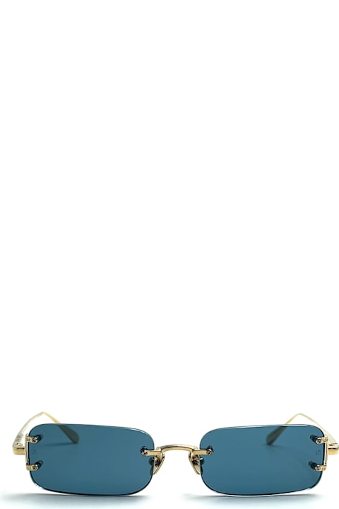 Linda Farrow for Kids Linda Farrow Taylor - Yellow Gold Sunglasses