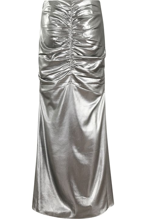 Rotate by Birger Christensen for Women Rotate by Birger Christensen Metallic Maxi Train