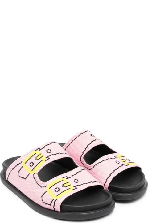ガールズ シューズ Marni Slide Sandals With Buckle