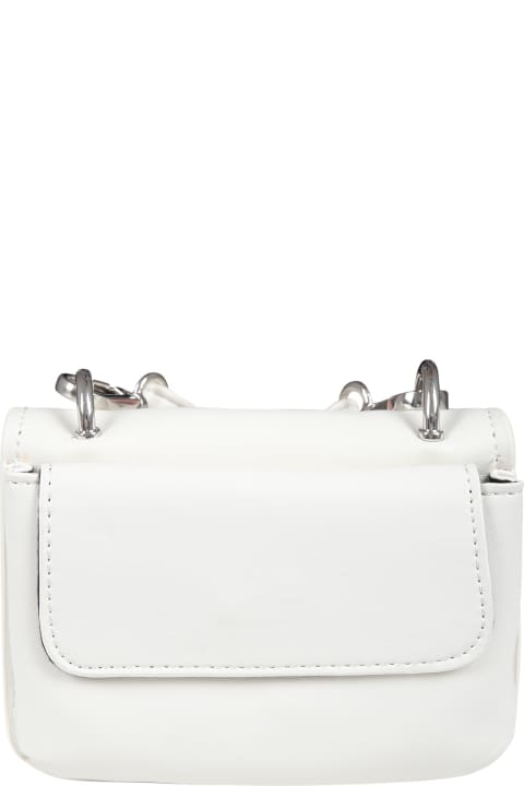 Fashion for Girls MSGM Ivory Bag For Girl With Logo