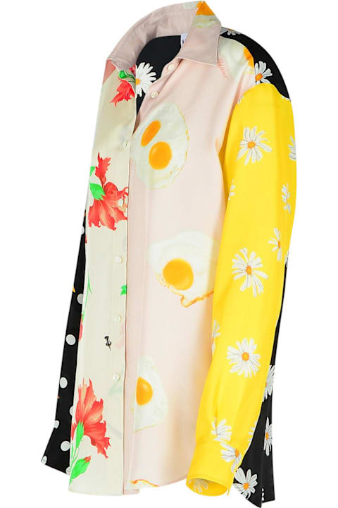 Homeware Moschino 
patchwork
 Multicolor Silk Shirt