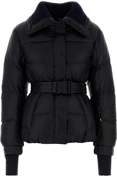 Moncler Grenoble Midnight Blue Nylon Batailleuse Down Jacket
