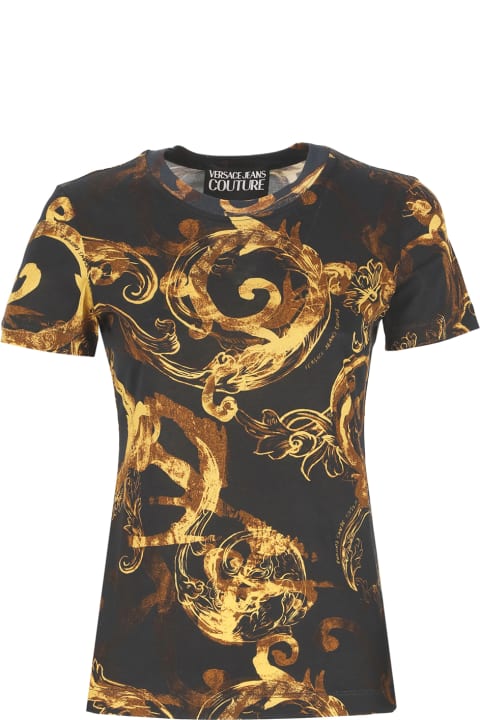 Versace Jeans Couture for Women Versace Jeans Couture Watercolour Couture T-shirt