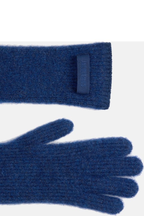 Gloves for Men Jacquemus Grosgrain Wool Gloves