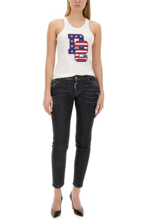 Topwear for Women Dsquared2 T-shirt With Logo