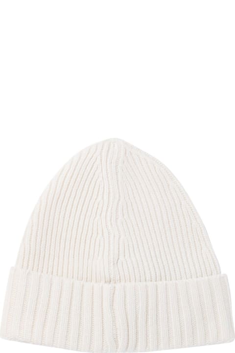 Accessories & Gifts for Boys Stone Island Compass Patch Knitted Beanie