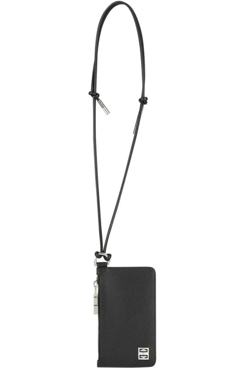 メンズのセール Givenchy Strapped Zipped Card Holder