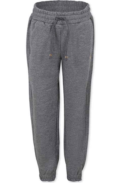 أدوات منزلية Pinko Grey Trousers For Girl With Logo
