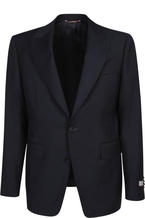 Canali Suits for Men Canali Blue Mohair Suit