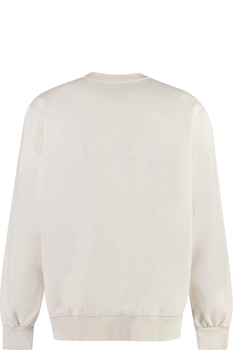 メンズ フリース＆ラウンジウェア Barrow Logo Detail Cotton Sweatshirt