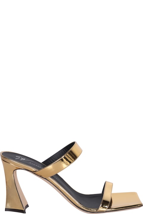 Fashion for Women Giuseppe Zanotti Flaminia Gold Sandals