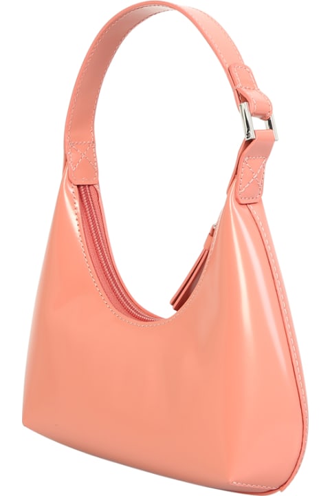 BY FAR for Women BY FAR Baby Salmon Semi Patent Leather Bag