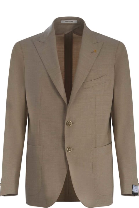 Coats & Jackets for Men Tagliatore Single-breasted Jacket Tagliatore Made Of Fresh Wool