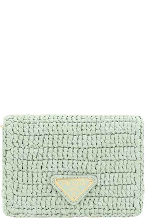 Prada Wallets for Women Prada Raffia Card Holder