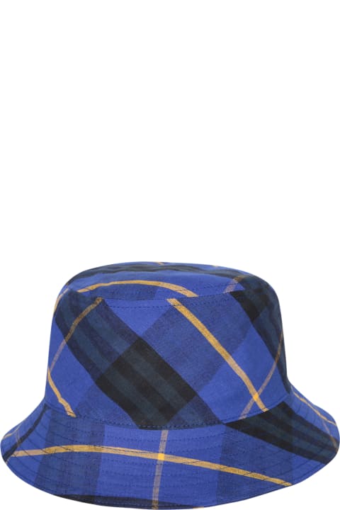 Burberry Accessories for Men Burberry Check Bucket Hat