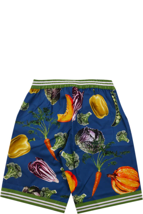 Cotton Shorts With Print
