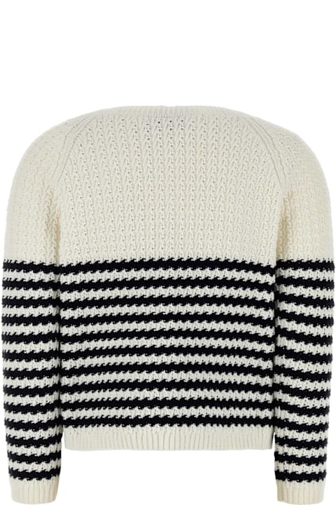 Gucci for Women Gucci Embroidered Cotton Sweater