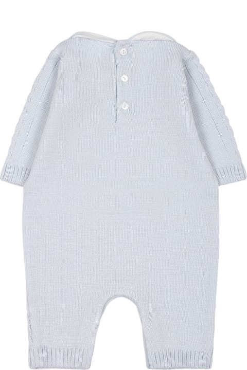 Bodysuits & Sets for Baby Girls Little Bear Light Blue Babygrown For Baby Boy