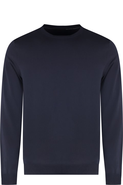 RRD - Roberto Ricci Design Sweaters for Men RRD - Roberto Ricci Design Booster Round Long Sleeve Crew-neck Sweater