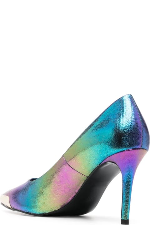 Versace Jeans Couture High-Heeled Shoes for Women Versace Jeans Couture Shoes Fondo Scarlett Dis. S50 Synthetic Crackle'