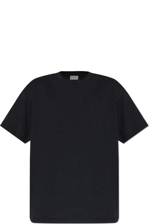 Saint Laurent Topwear for Men Saint Laurent Saint Laurent Round Neck T-shirt