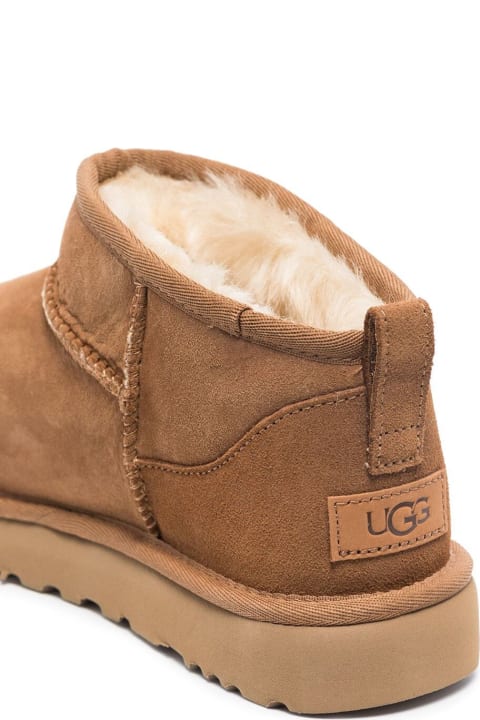 أدوات منزلية UGG Brown 
ultra Mini
 Boots In Suede Woman