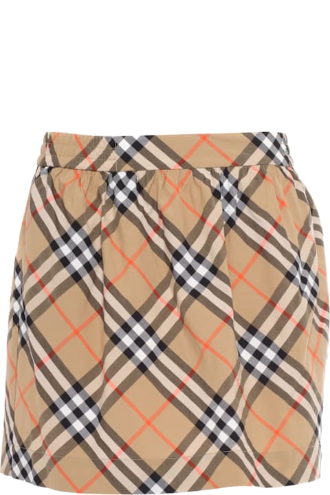 Bottoms for Girls Burberry Kid Girl Skirts