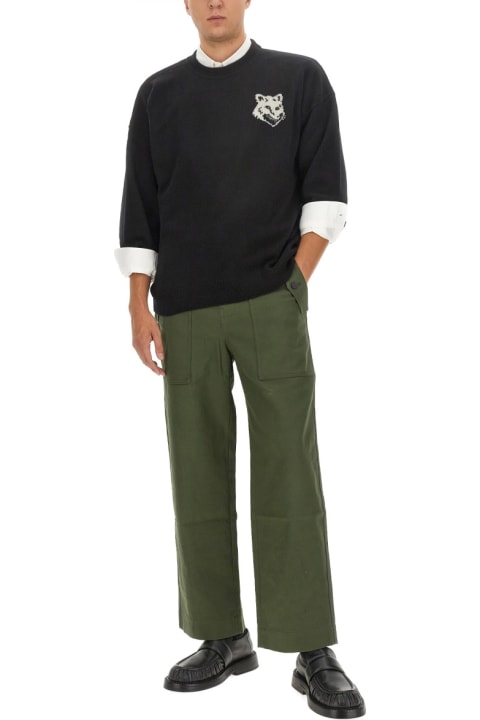 Fashion for Men Maison Kitsuné Fox Head Jersey