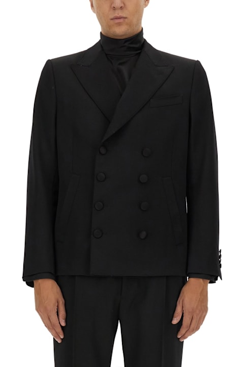 آخر صيحات الموضة من القسم الرجالي Dolce & Gabbana Double-breasted Jacket