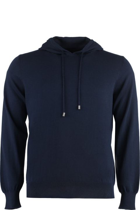 Canali Fleeces & Tracksuits for Men Canali Knitted Hoodie