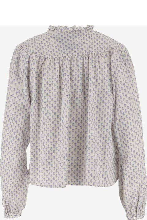 Ralph Lauren Topwear for Women Ralph Lauren Cotton Shirt With Floral Pattern