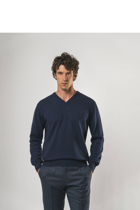 Homeware Larusmiani V-neck Sweater Bachelor Sweater