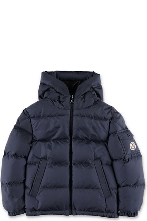 Homeware Moncler Moncler Eranu Hooded Down Jacket In Nylon For Kids