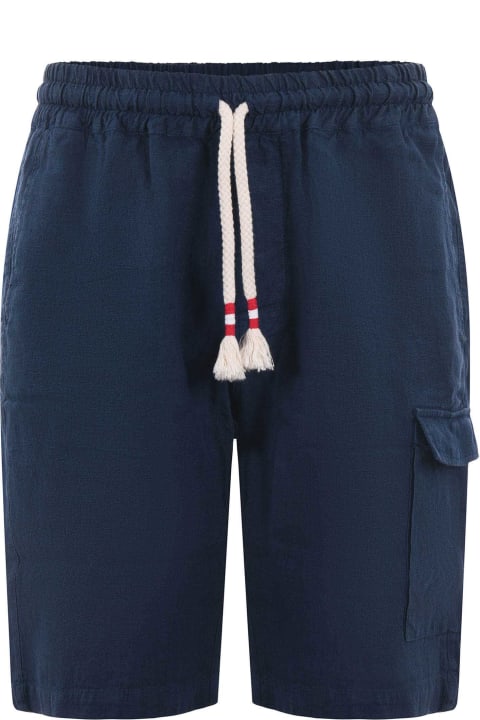 Pants for Men MC2 Saint Barth Mc2 Saint Barth Linen Shorts