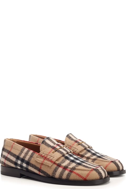 Burberry Sale for Women Burberry Loafers In Felt
